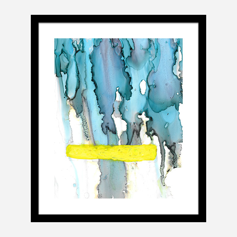 Sunshine After The Rain Abstract Art Print Sunshine After The Rain Abstract Art Print