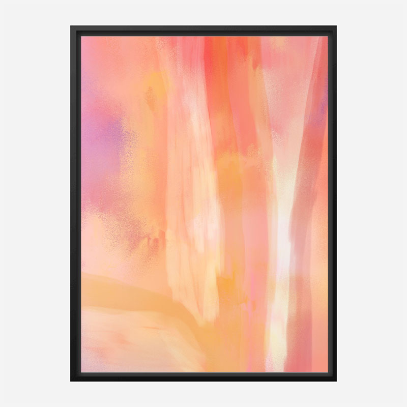 Blossom Abstract Art Print Blossom Abstract Art Print