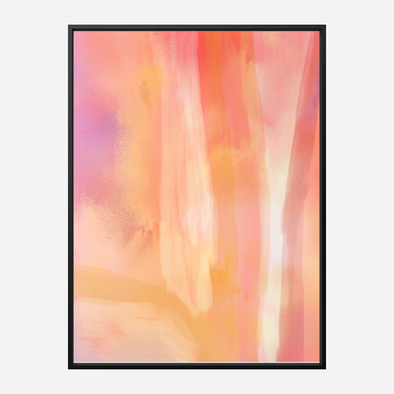 Blossom Abstract Art Print