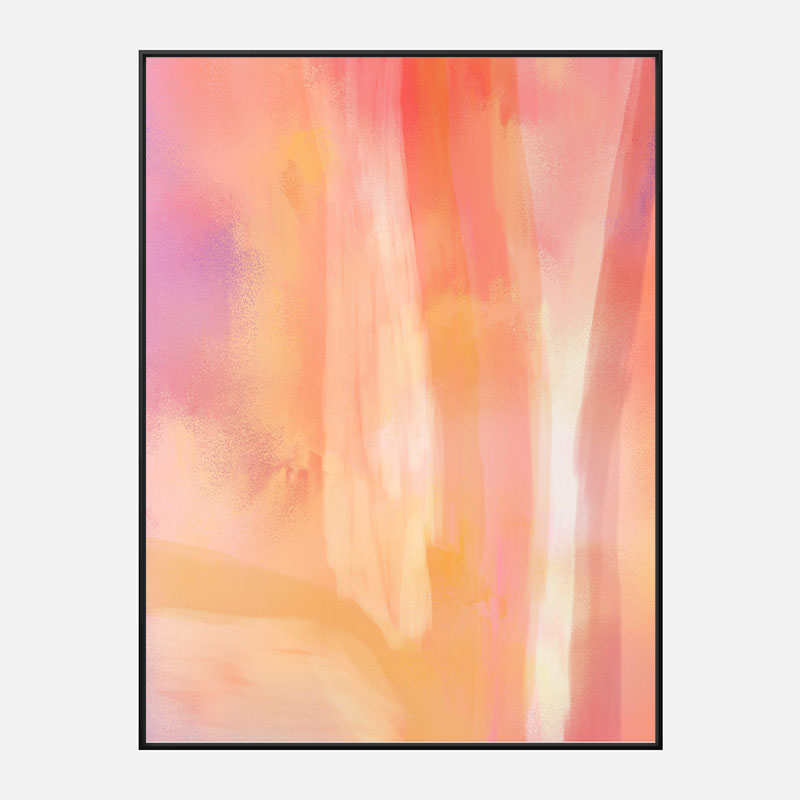 Blossom Abstract Art Print Blossom Abstract Art Print