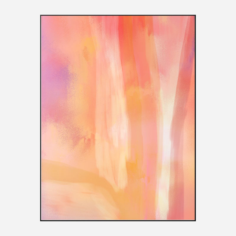 Blossom Abstract Art Print Blossom Abstract Art Print