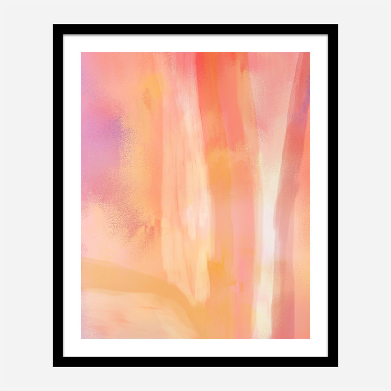 Blossom Abstract Art Print Blossom Abstract Art Print
