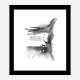 Reach Up Abstract Art Print Reach Up Abstract Art Print