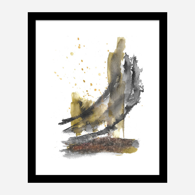 Shoreline Abstract Art Print Shoreline Abstract Art Print