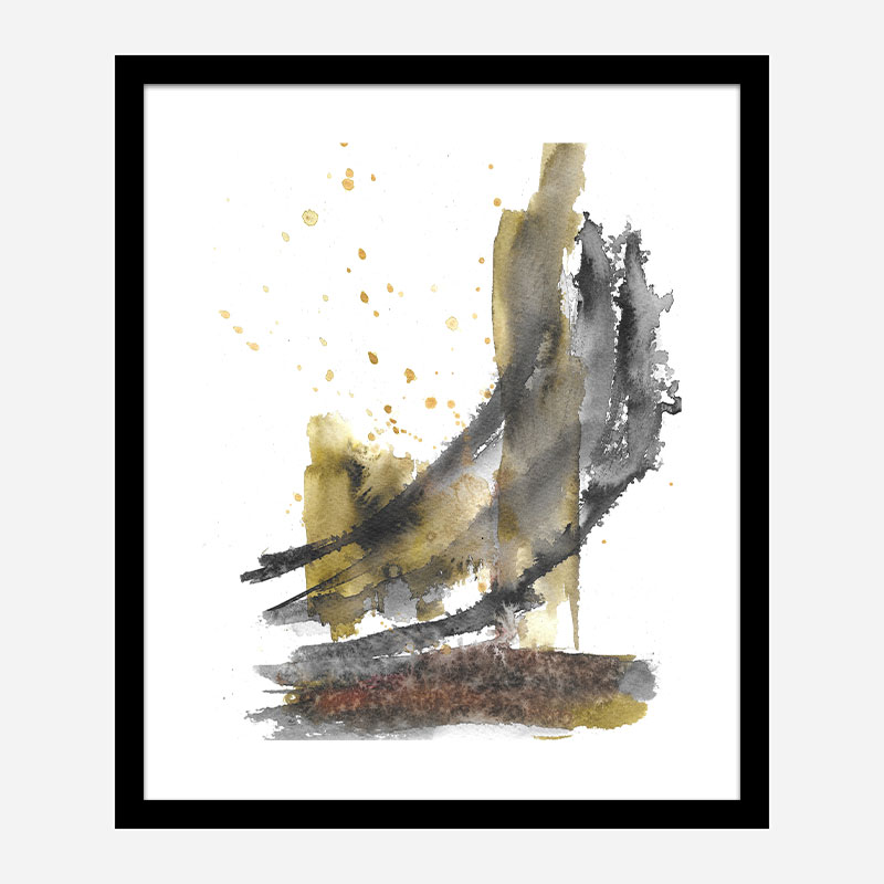 Shoreline Abstract Art Print Shoreline Abstract Art Print