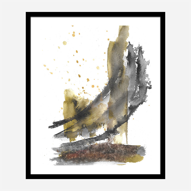 Shoreline Abstract Art Print Shoreline Abstract Art Print