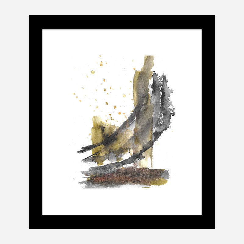 Shoreline Abstract Art Print Shoreline Abstract Art Print