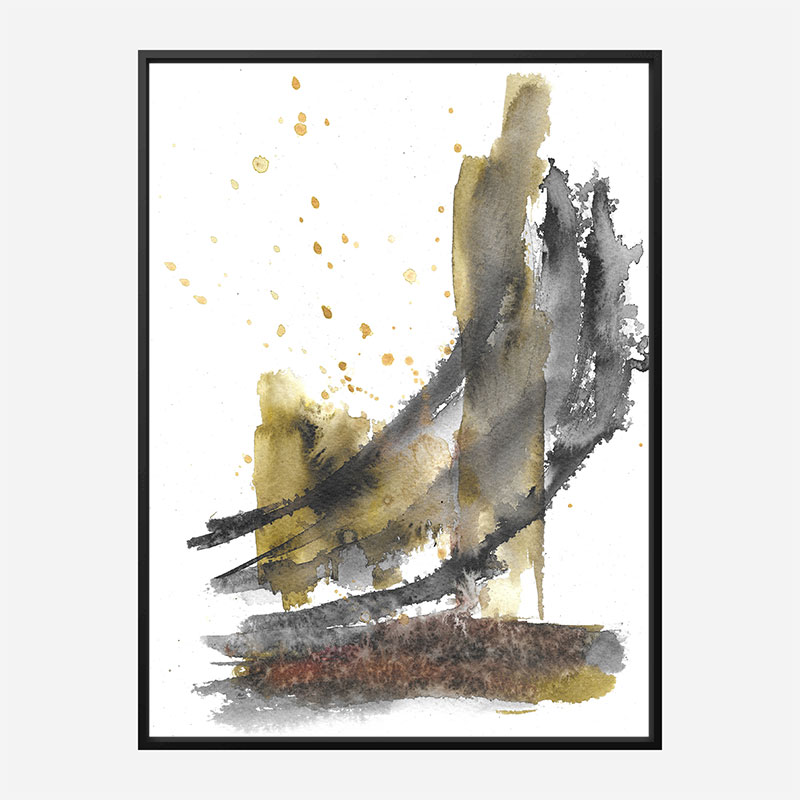 Shoreline Abstract Art Print Shoreline Abstract Art Print