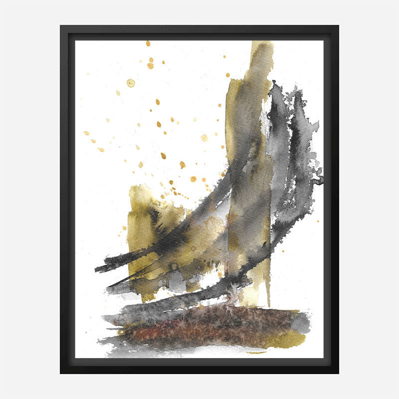 Shoreline Abstract Art Print Shoreline Abstract Art Print