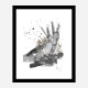 Splash Ink Abstract Art Print Splash Ink Abstract Art Print