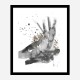Splash Ink Abstract Art Print Splash Ink Abstract Art Print