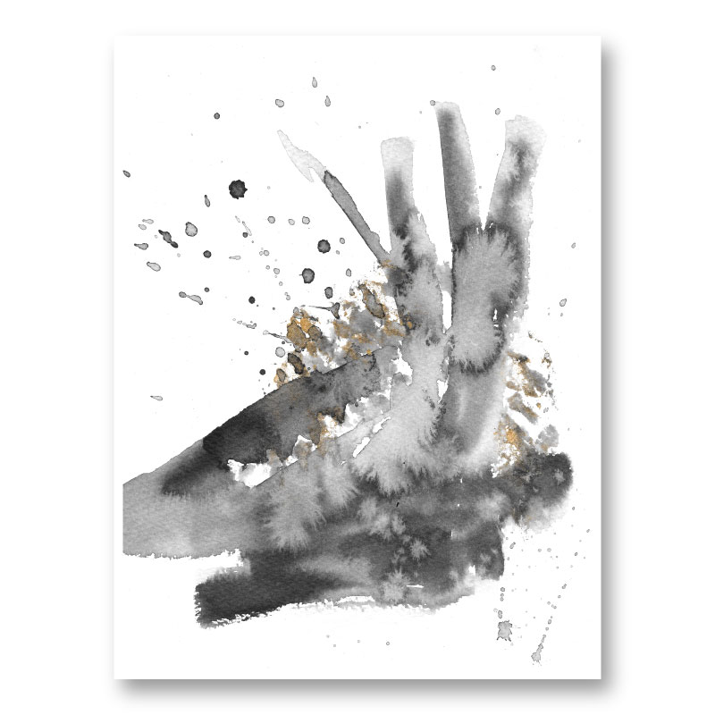 Splash Ink Abstract Art Print Splash Ink Abstract Art Print