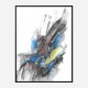 Sunrise Ink Abstract Art Print Sunrise Ink Abstract Art Print