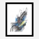 Sunrise Ink Abstract Art Print Sunrise Ink Abstract Art Print