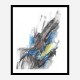Sunrise Ink Abstract Art Print Sunrise Ink Abstract Art Print