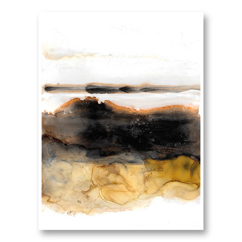 Dark Days Ink Abstract Art Print Dark Days Ink Abstract Art Print