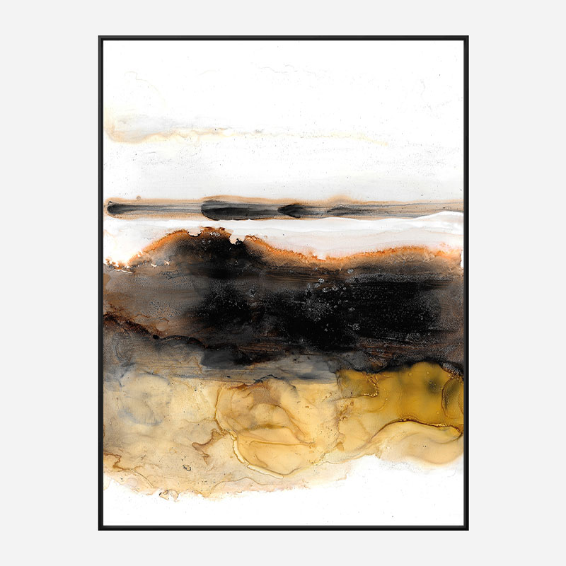 Dark Days Ink Abstract Art Print Dark Days Ink Abstract Art Print