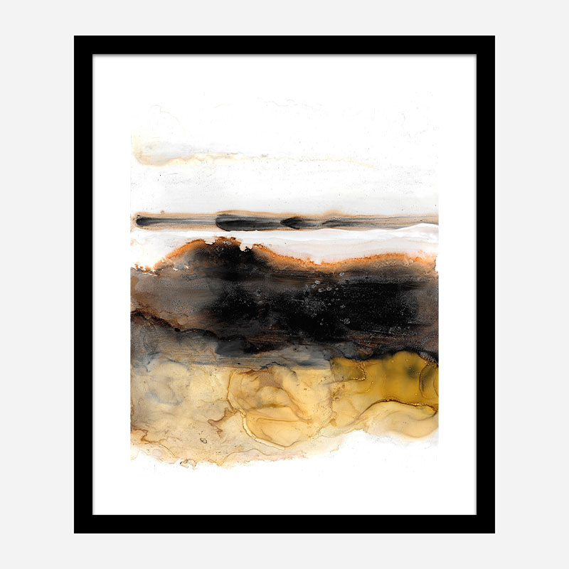 Dark Days Ink Abstract Art Print Dark Days Ink Abstract Art Print