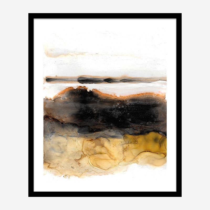 Dark Days Ink Abstract Art Print Dark Days Ink Abstract Art Print