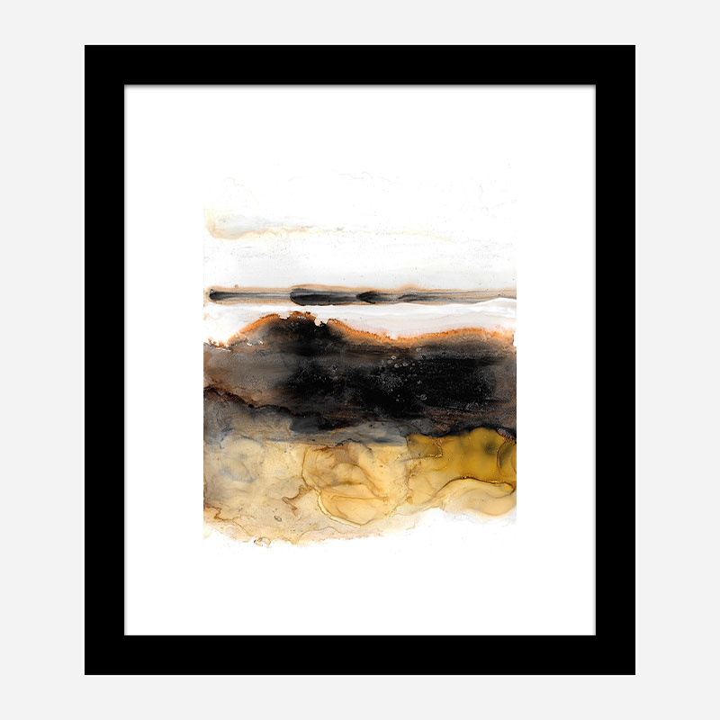 Dark Days Ink Abstract Art Print Dark Days Ink Abstract Art Print