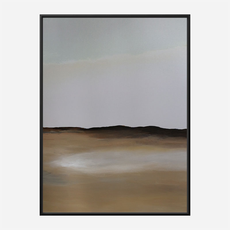 The Desert Abstract Art Print The Desert Abstract Art Print