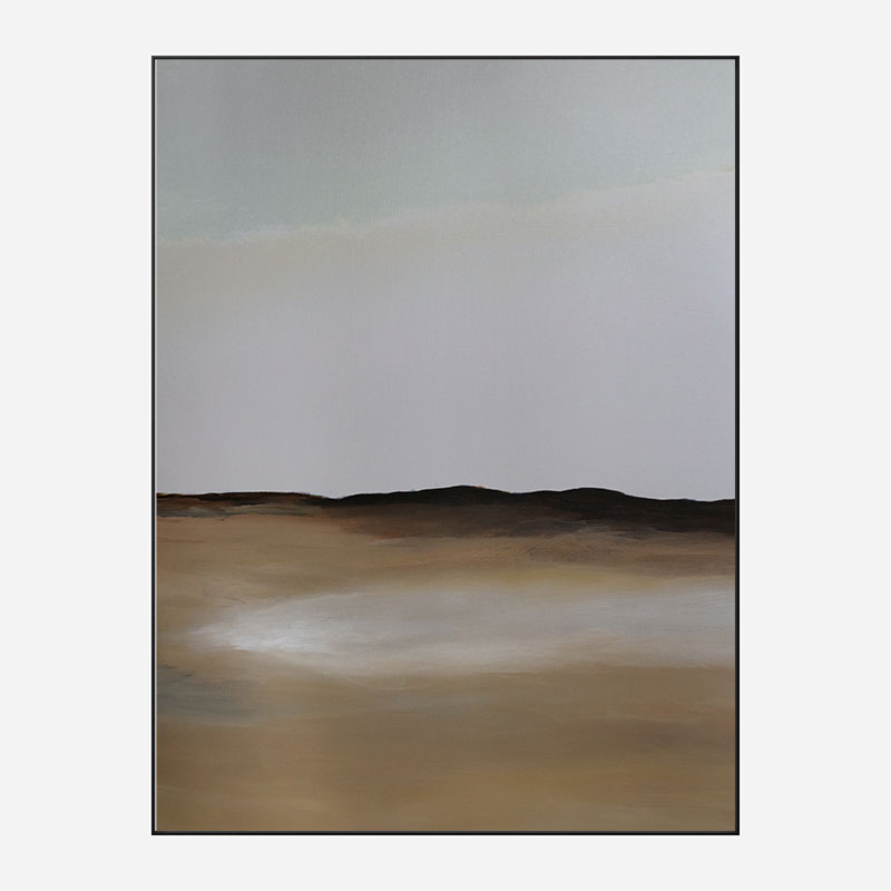 The Desert Abstract Art Print The Desert Abstract Art Print