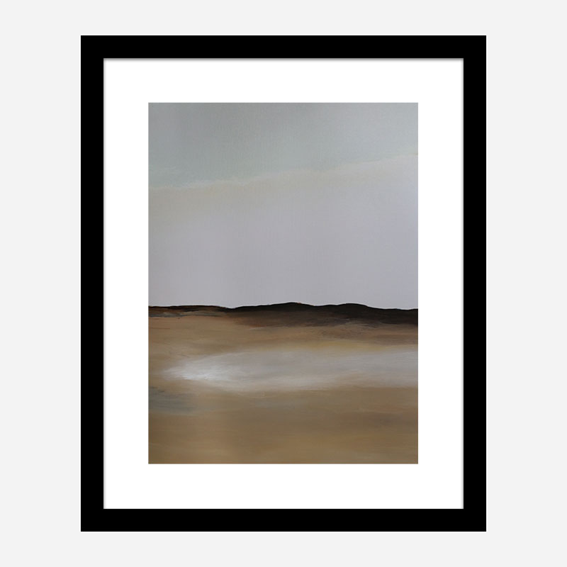 The Desert Abstract Art Print The Desert Abstract Art Print