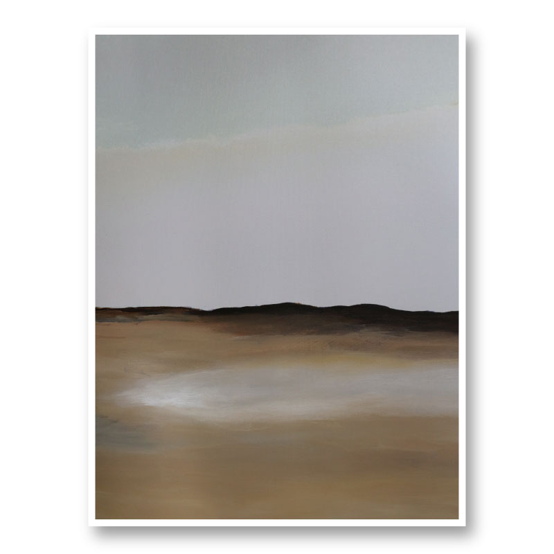 The Desert Abstract Art Print