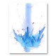 Blue Petals Abstract Art Print Blue Petals Abstract Art Print