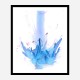 Blue Petals Abstract Art Print Blue Petals Abstract Art Print