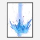 Blue Petals Abstract Art Print Blue Petals Abstract Art Print