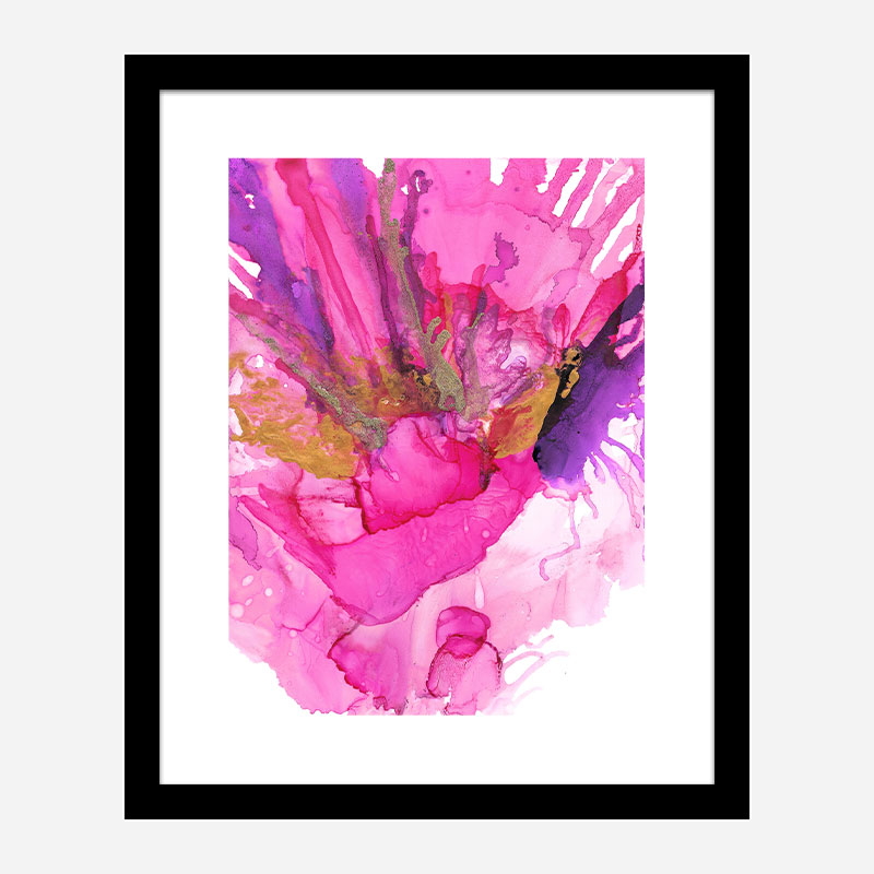 The Power of Pink Abstract Art Print The Power of Pink Abstract Art Print