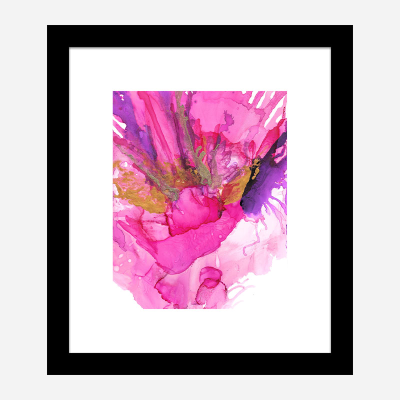 The Power of Pink Abstract Art Print The Power of Pink Abstract Art Print