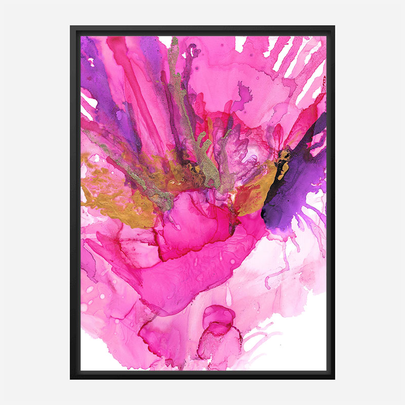 The Power of Pink Abstract Art Print The Power of Pink Abstract Art Print