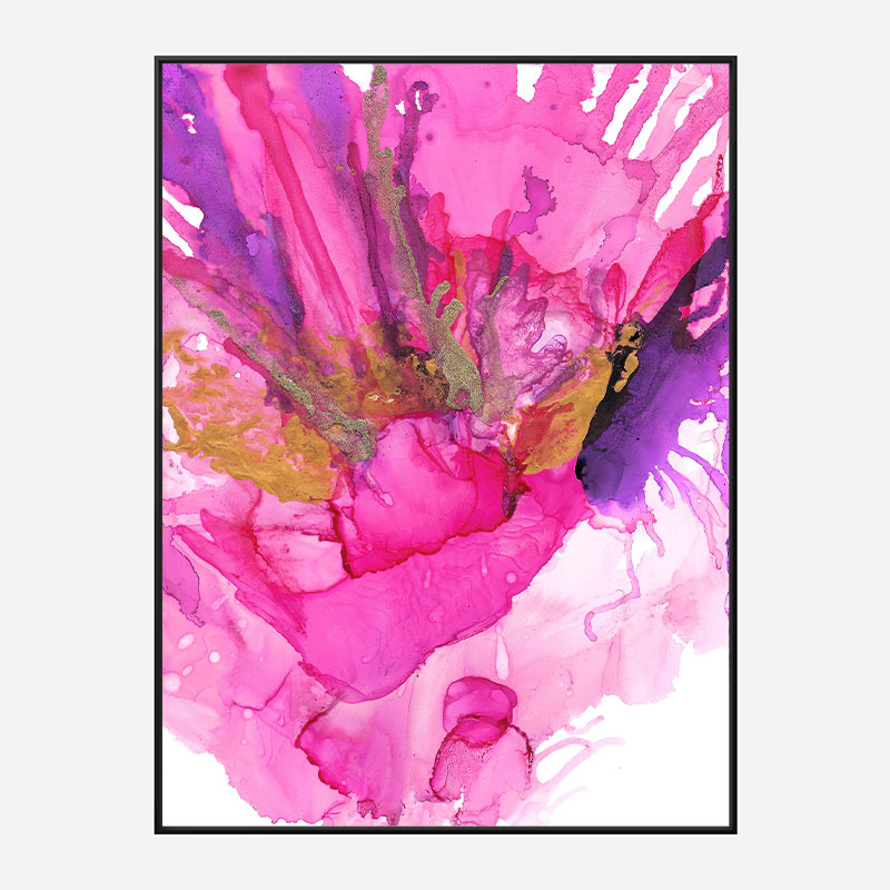 The Power of Pink Abstract Art Print The Power of Pink Abstract Art Print