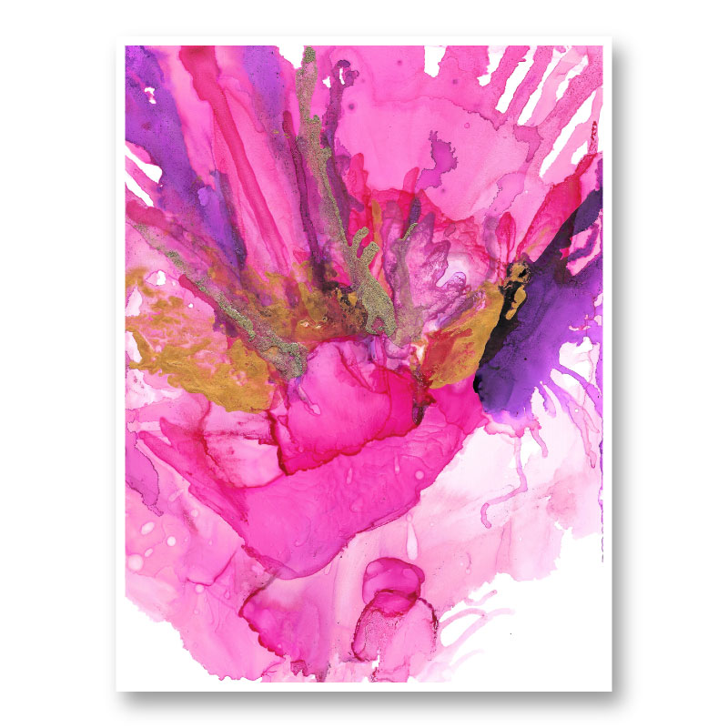 The Power of Pink Abstract Art Print The Power of Pink Abstract Art Print
