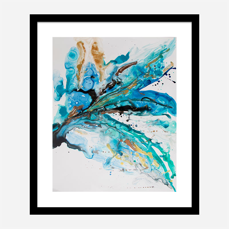 Overjoyed Abstract Art Print Overjoyed Abstract Art Print
