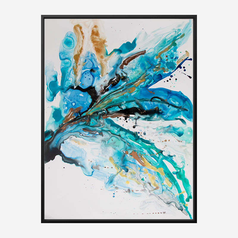 Overjoyed Abstract Art Print Overjoyed Abstract Art Print
