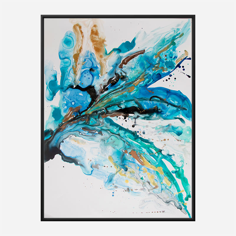 Overjoyed Abstract Art Print Overjoyed Abstract Art Print