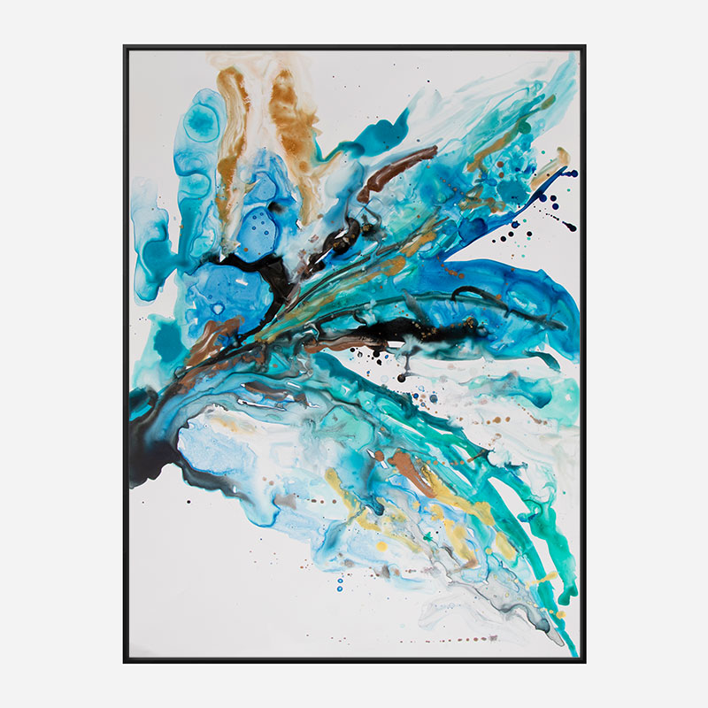 Overjoyed Abstract Art Print Overjoyed Abstract Art Print