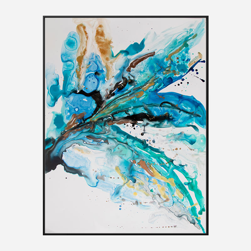 Overjoyed Abstract Art Print Overjoyed Abstract Art Print