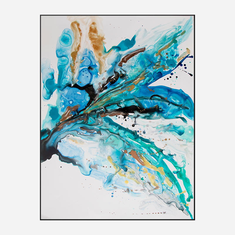 Overjoyed Abstract Art Print Overjoyed Abstract Art Print