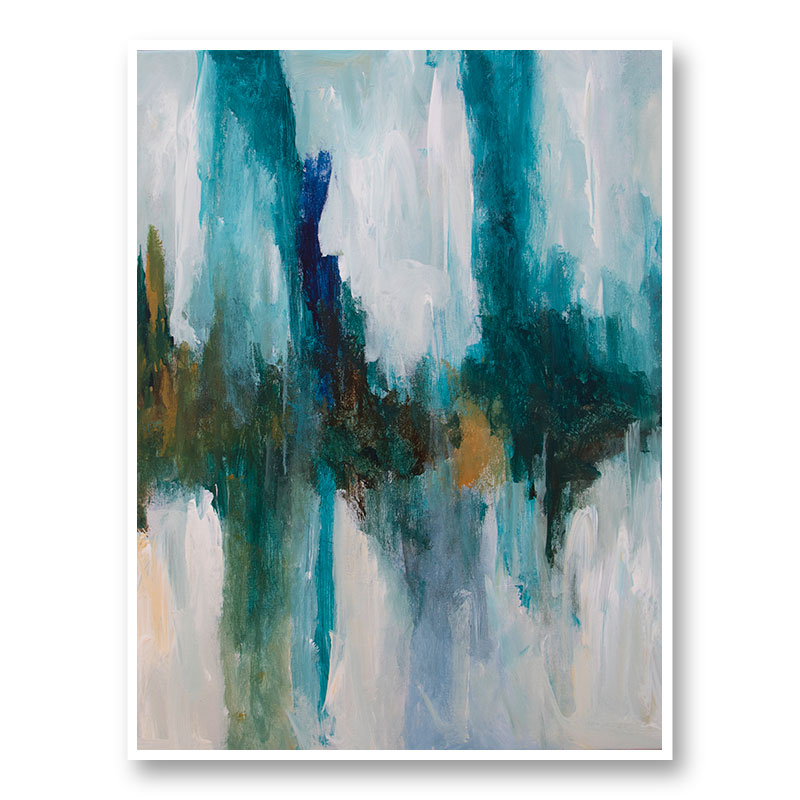 Over There 2 Abstract Art Print Over There 2 Abstract Art Print
