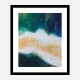 River Banks Abstract Art Print River Banks Abstract Art Print