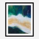 River Banks Abstract Art Print River Banks Abstract Art Print