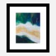 River Banks Abstract Art Print River Banks Abstract Art Print