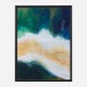 River Banks Abstract Art Print River Banks Abstract Art Print