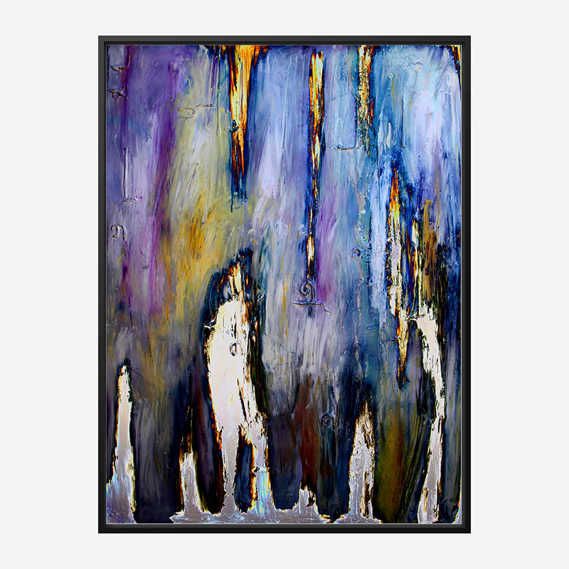 Walking in the Electric Fog Abstract Art Print Walking in the Electric Fog Abstract Art Print