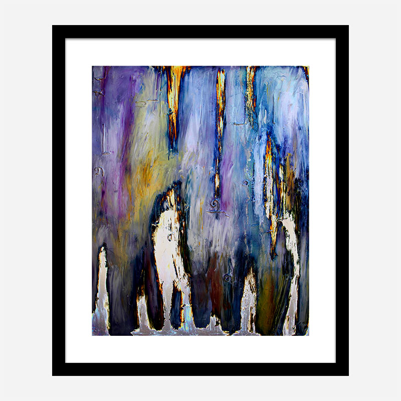 Walking in the Electric Fog Abstract Art Print Walking in the Electric Fog Abstract Art Print