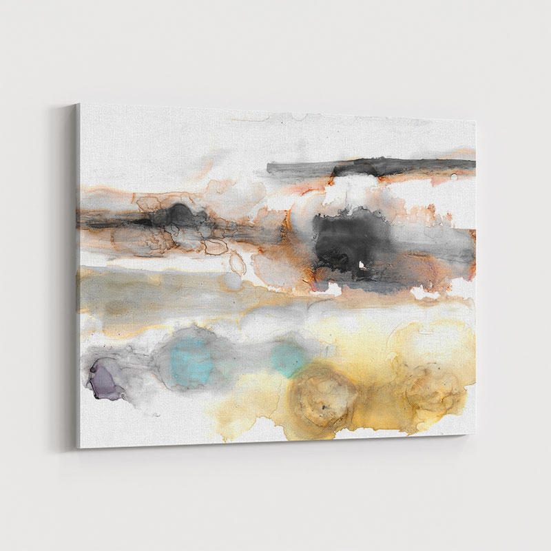 Dusty Night Abstract Art Print Dusty Night Abstract Art Print